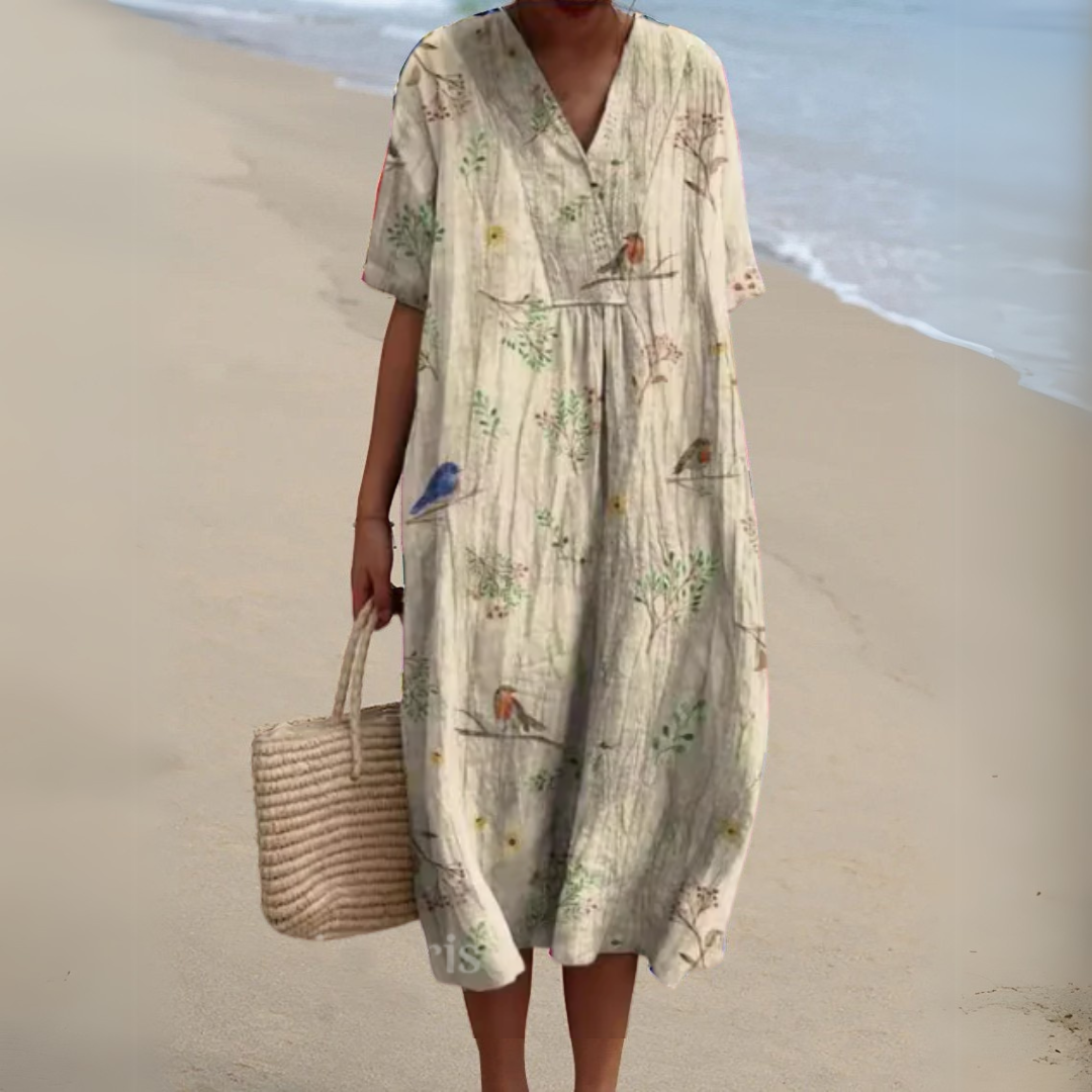 Audrey - Abito Floreale Elegante