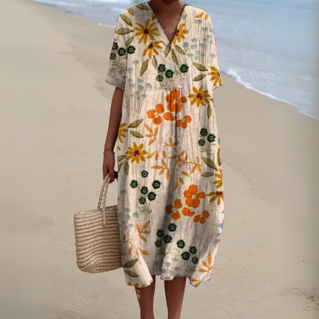 Audrey - Abito Floreale Elegante