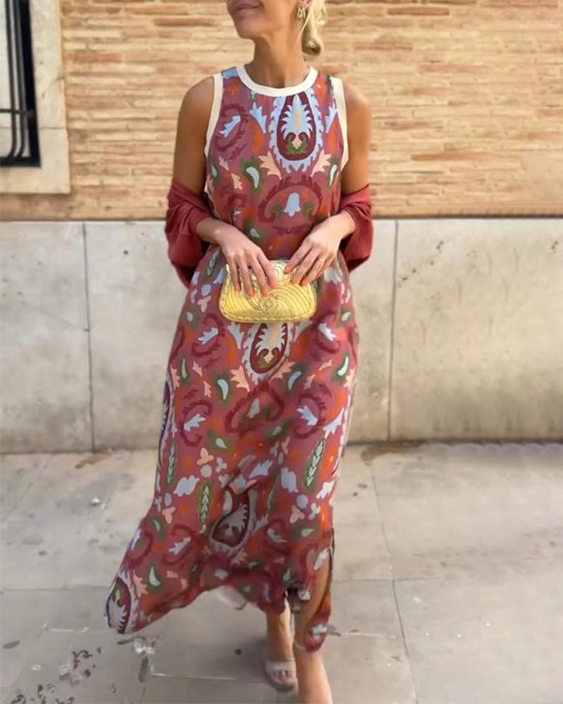 Bella | Completo di due pezzi stampato in stile urbano