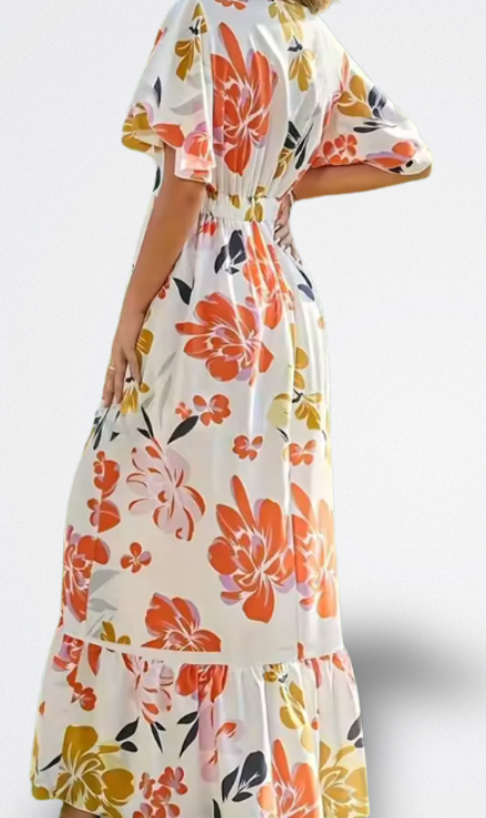 Amira Vestito Lungo Floreale