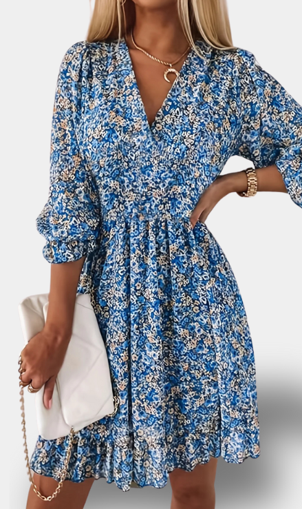 Barbara Vestito Estivo per Donna - Tessuto Leggero e Casual