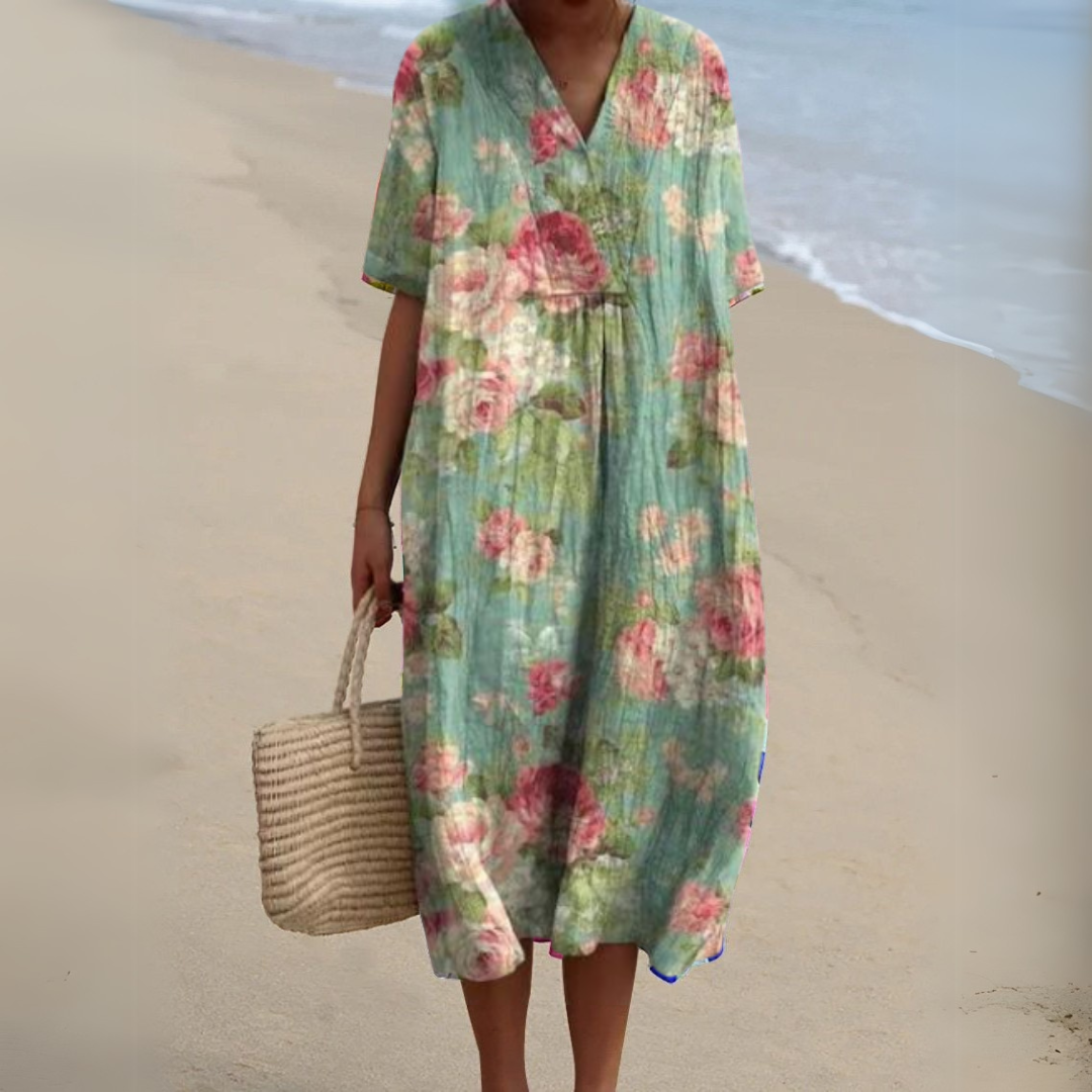 Audrey - Abito Floreale Elegante