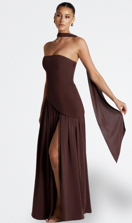 Aria | Abito Lungo Senza Spalline