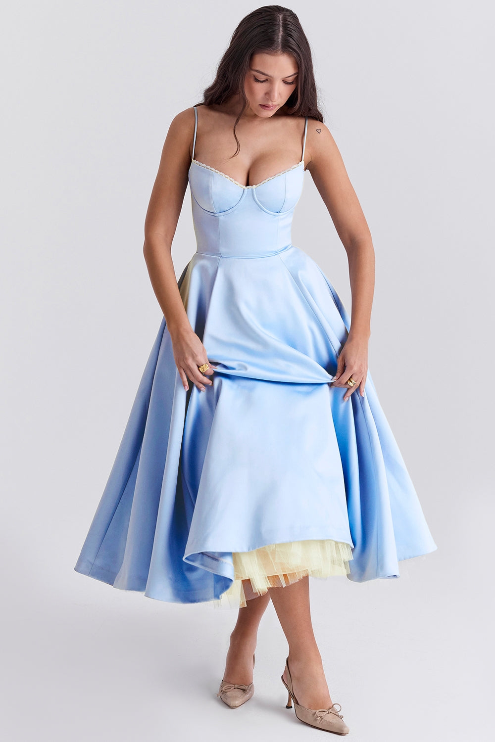 Abito Midi in Tulle Cindy
