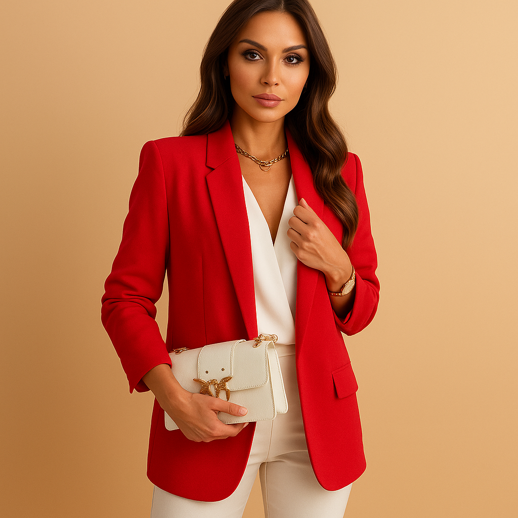 Blazer lungo elegante per donne | Yvette