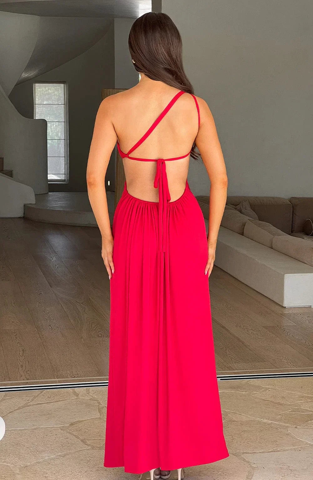 Harriet | Abito Maxi a Spalla Unica