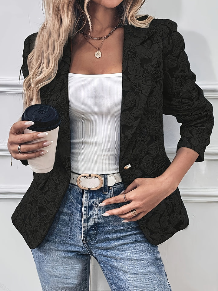 Camilla | Blazer con Motivo Floreale