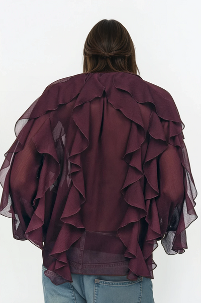 Sofia™ | Desiderio Puro - Blusa con Ruches