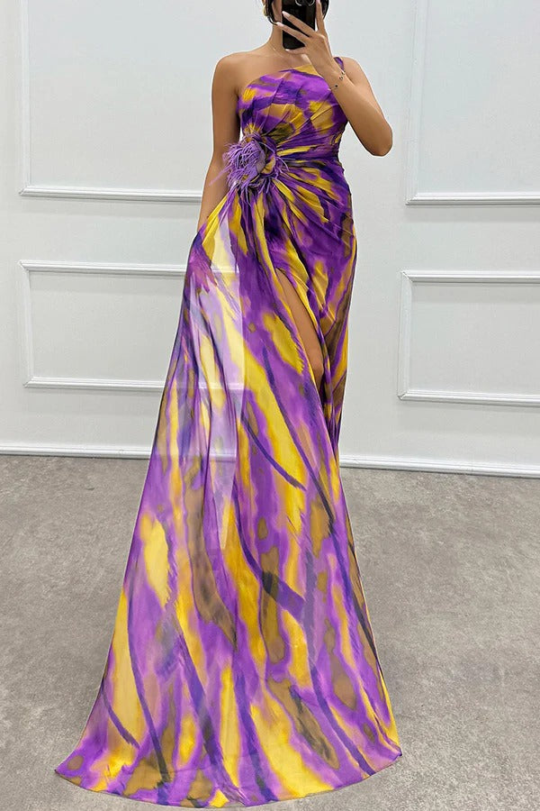 Noemi | Vestito Maxi Vibrante