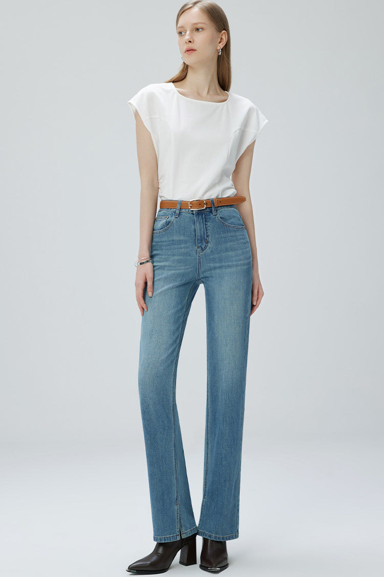 Sofia™ | Jeans Slim a Gamba Larga