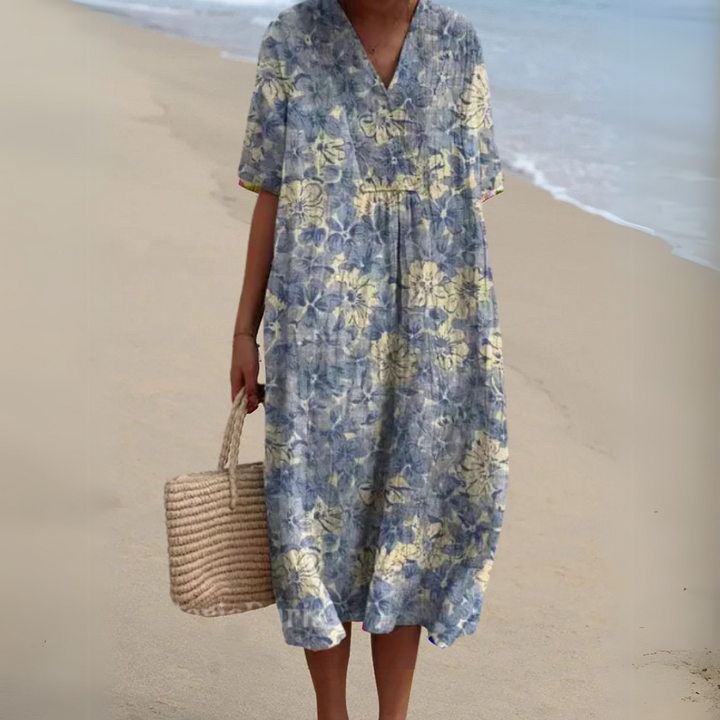 Audrey - Abito Floreale Elegante