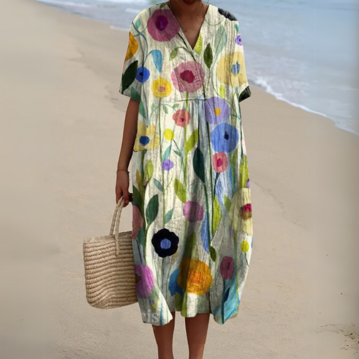 Audrey - Abito Floreale Elegante