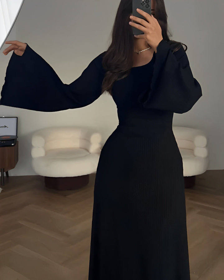 Elegante Abito Maxi Tricot