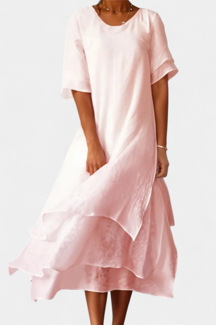 Eloise Vestito Maxi a Strati Elegante