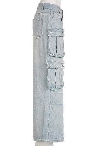 Sofia™ | Jeans dritti con eleganti dettagli in strass
