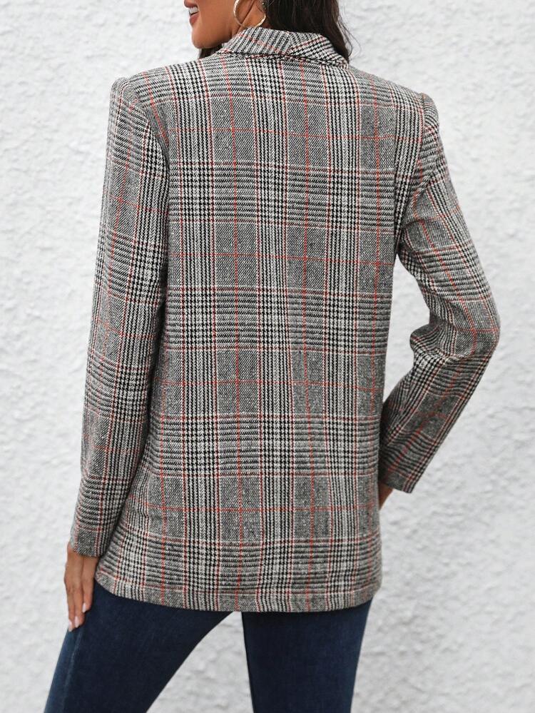 Sofia™ | Blazer Vintage Pied de Poule