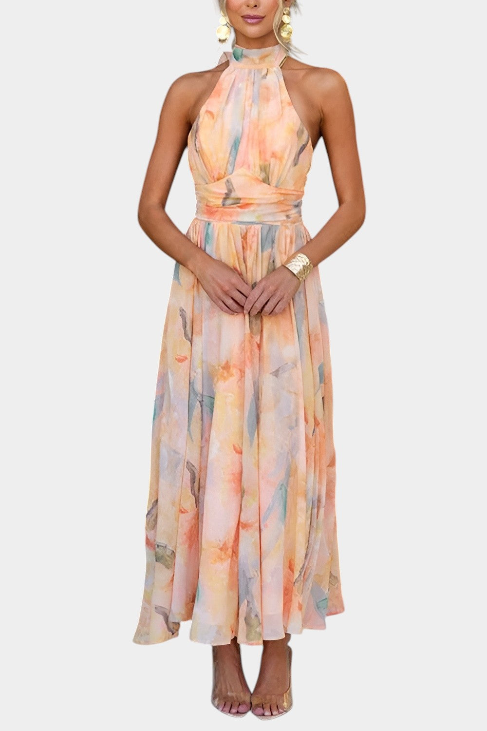 Sofia™ | Abito Elegante con Collo Halter