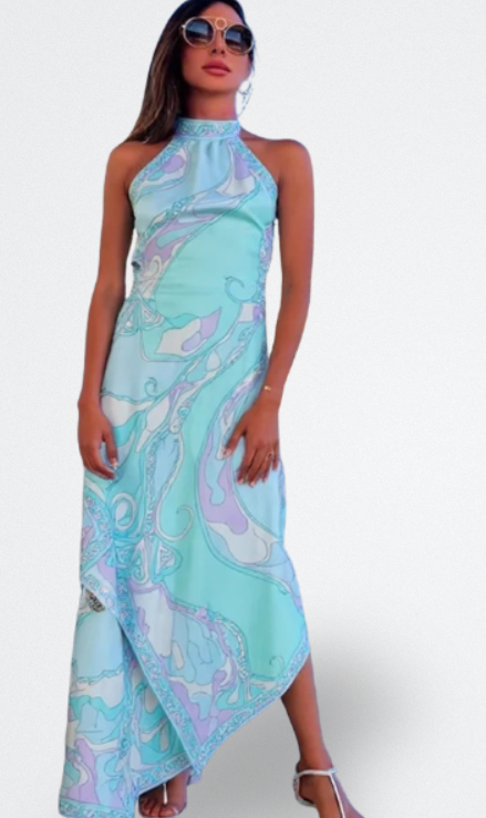 Saphira | Vestito Asimmetrico Estivo