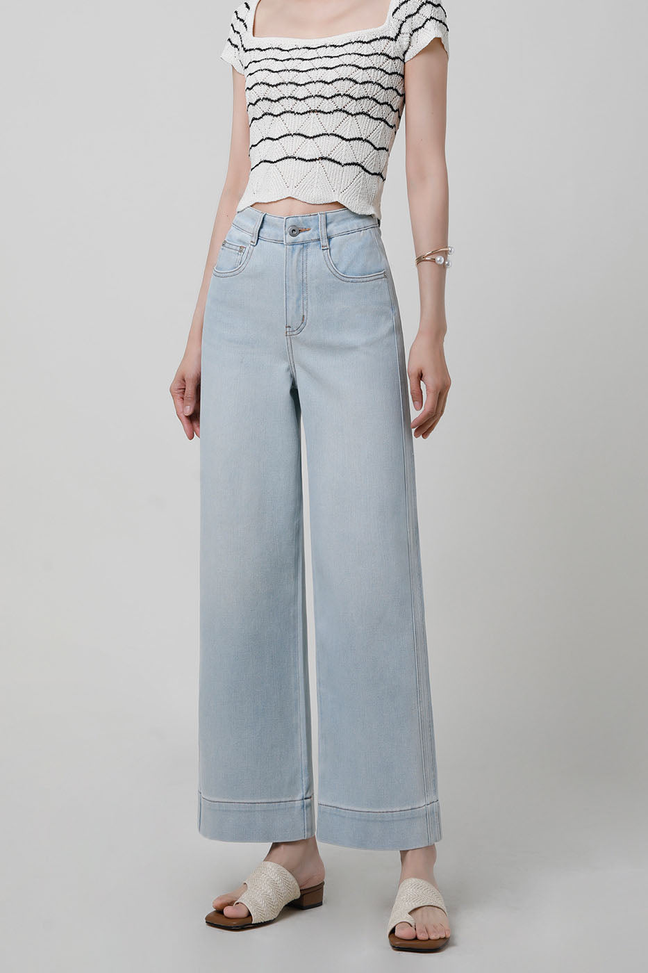 Sofia™ | Jeans Slim a Gamba Larga French Fry
