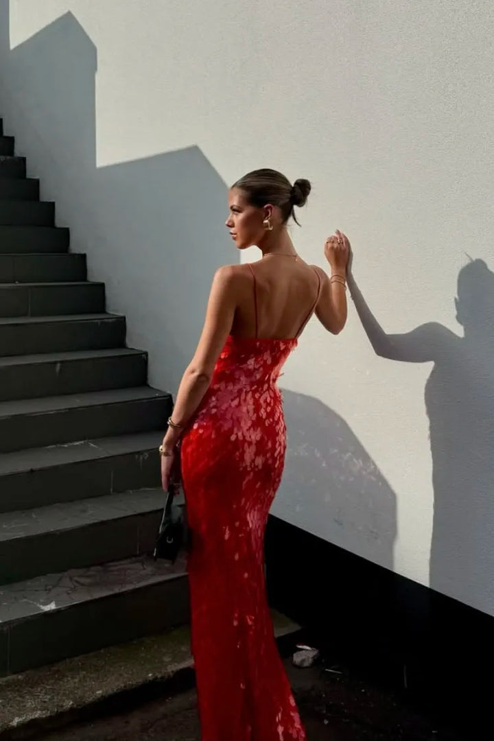 Kailani | Abito Maxi Lungo con Paillettes