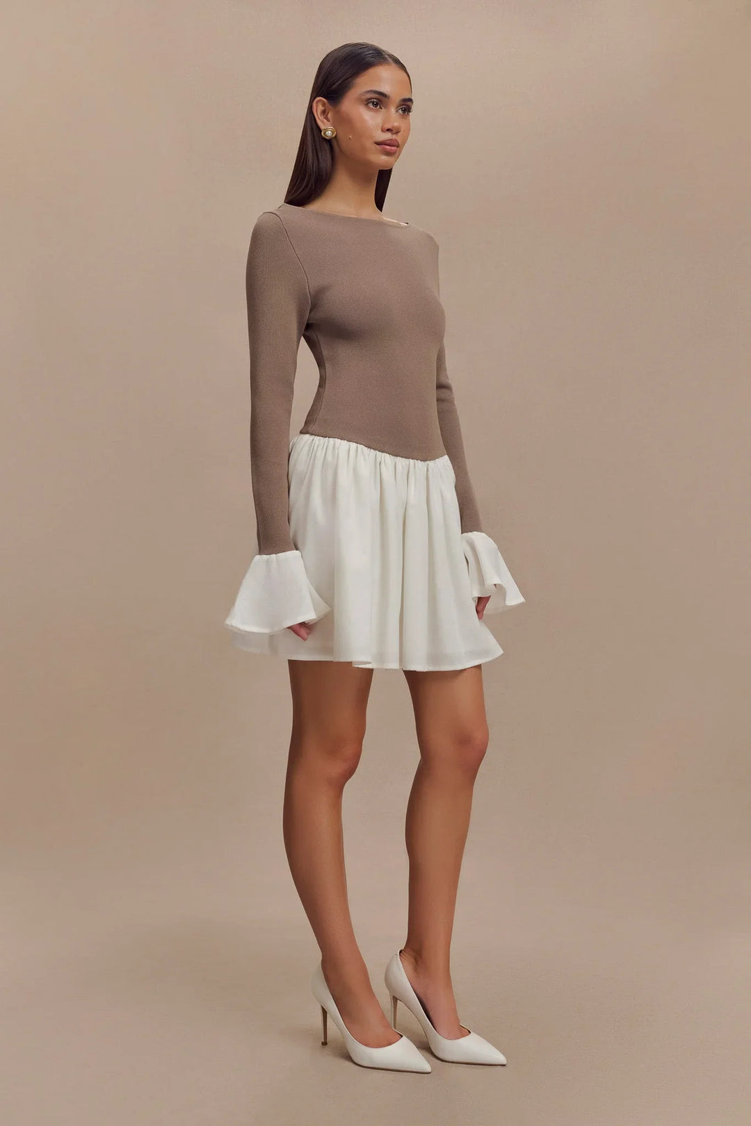Sofia™ | Giulia Off-Shoulder Pullover Dress