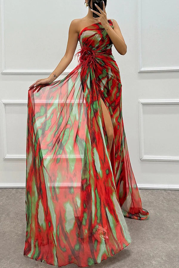 Noemi | Vestito Maxi Vibrante