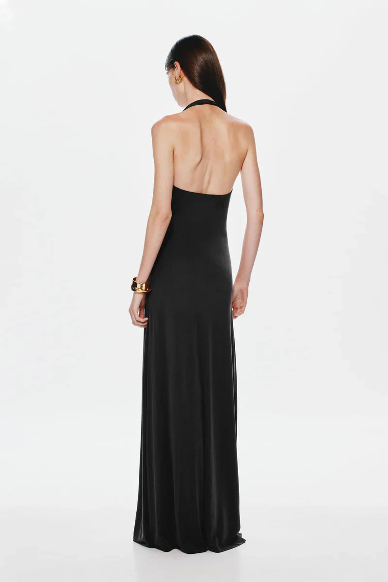 ALTHEA – Abito Maxi in Cupro