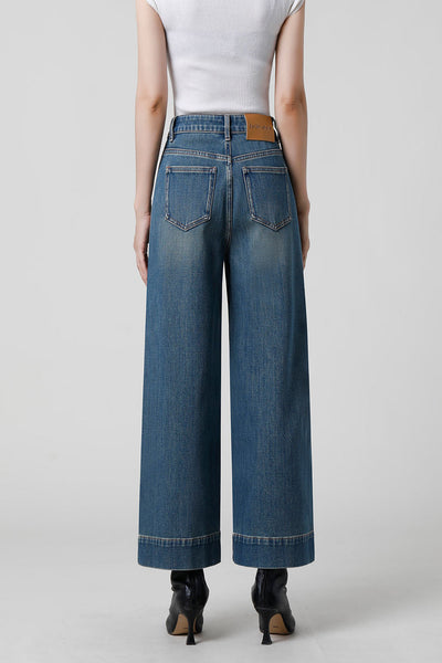 Sofia™ | Jeans Slim a Gamba Larga con Patatine Fritte