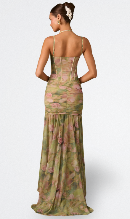 ISAMARA | ABITO LUNGO CON CORSETTO