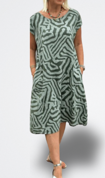 Amaris Vestito Bohemio con Fiori