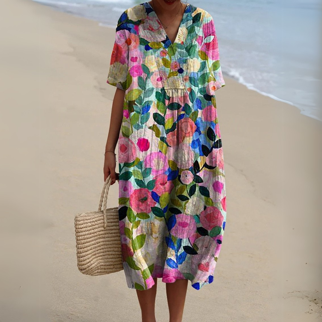 Audrey - Abito Floreale Elegante