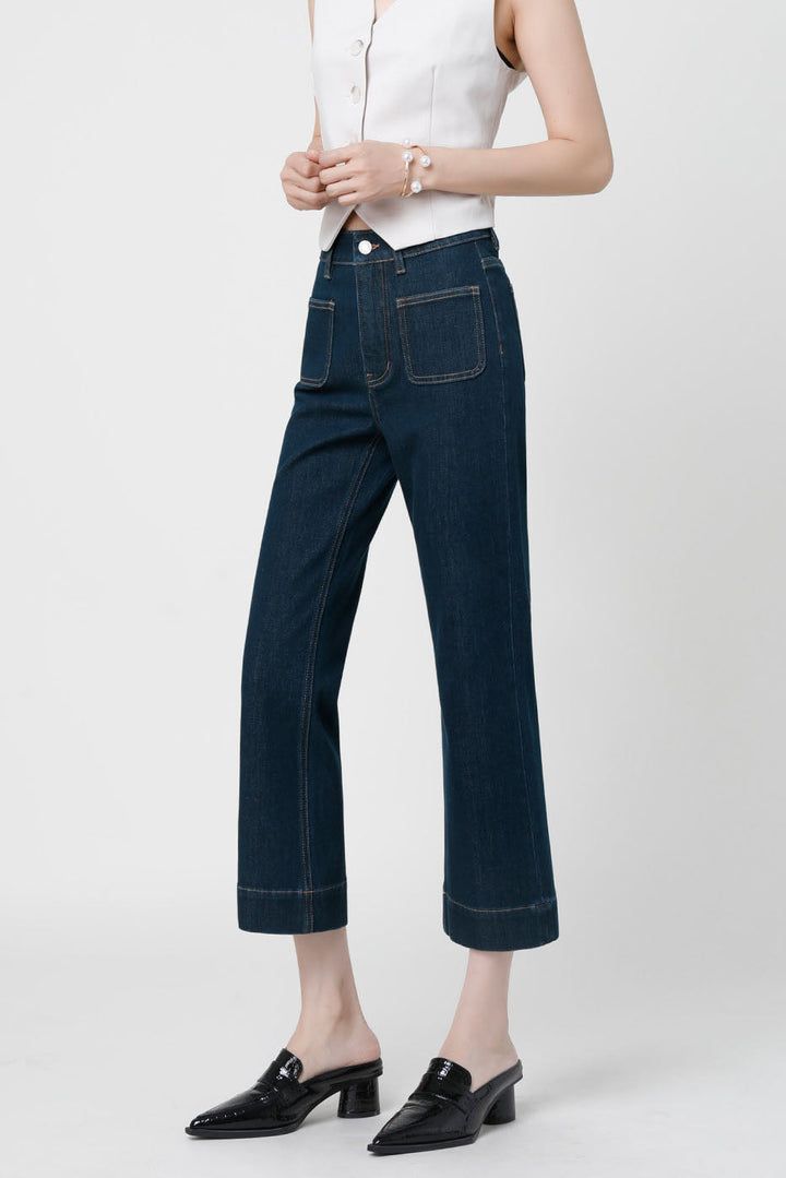 Sofia™ | Jeans Slim a Gamba Larga French Fry