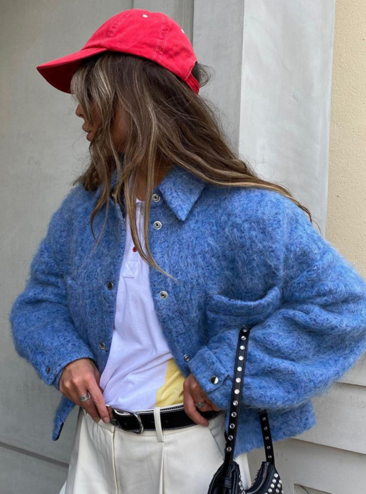 Sofia™ | Laurel Snap-Button Jacket: Amore al Primo Indosso