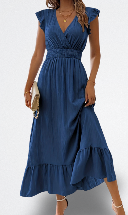 Nyra Vestito Morbido di Lunghezza Media