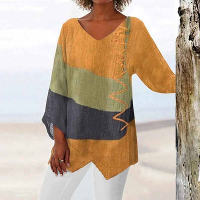 Sofia™ | Élise™ | Camicia Elegante Tricolore