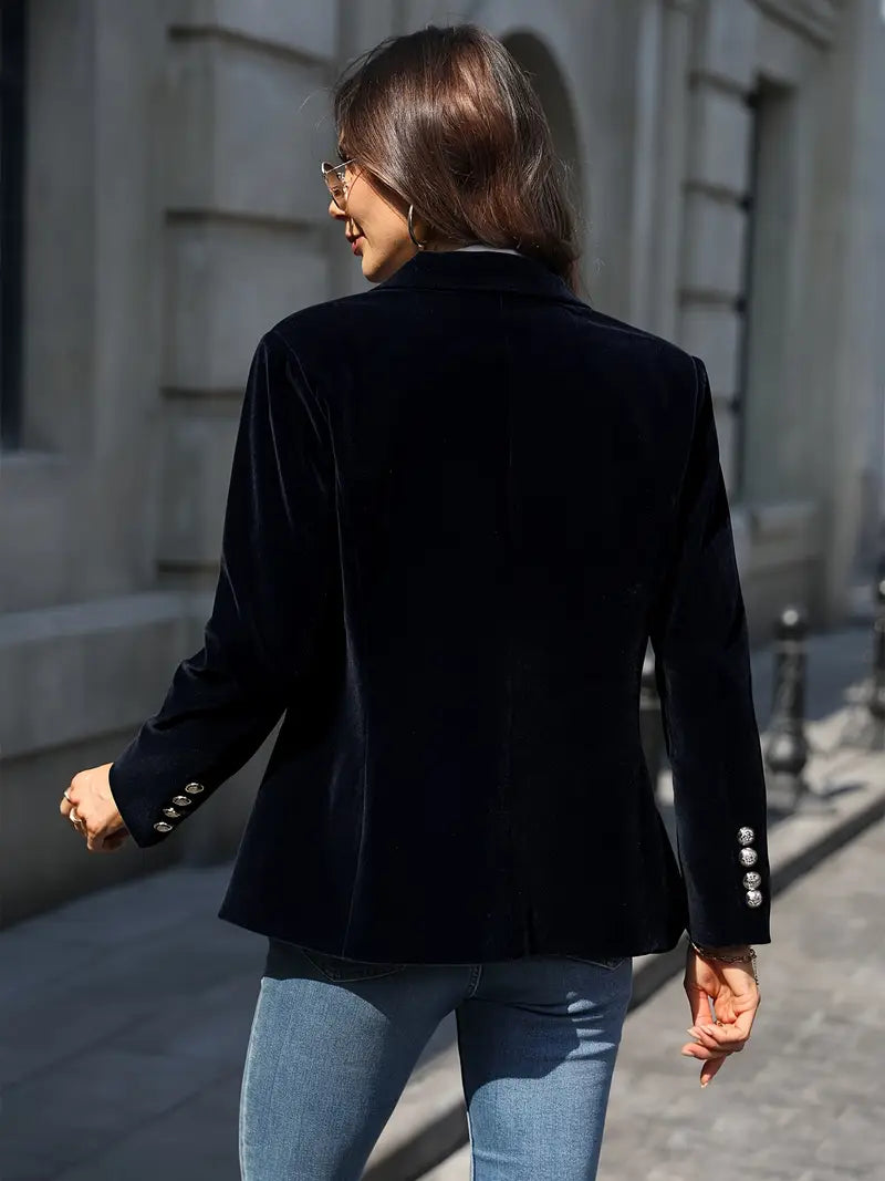 Sofia™ | Caterina Blazer in Velluto Elegante