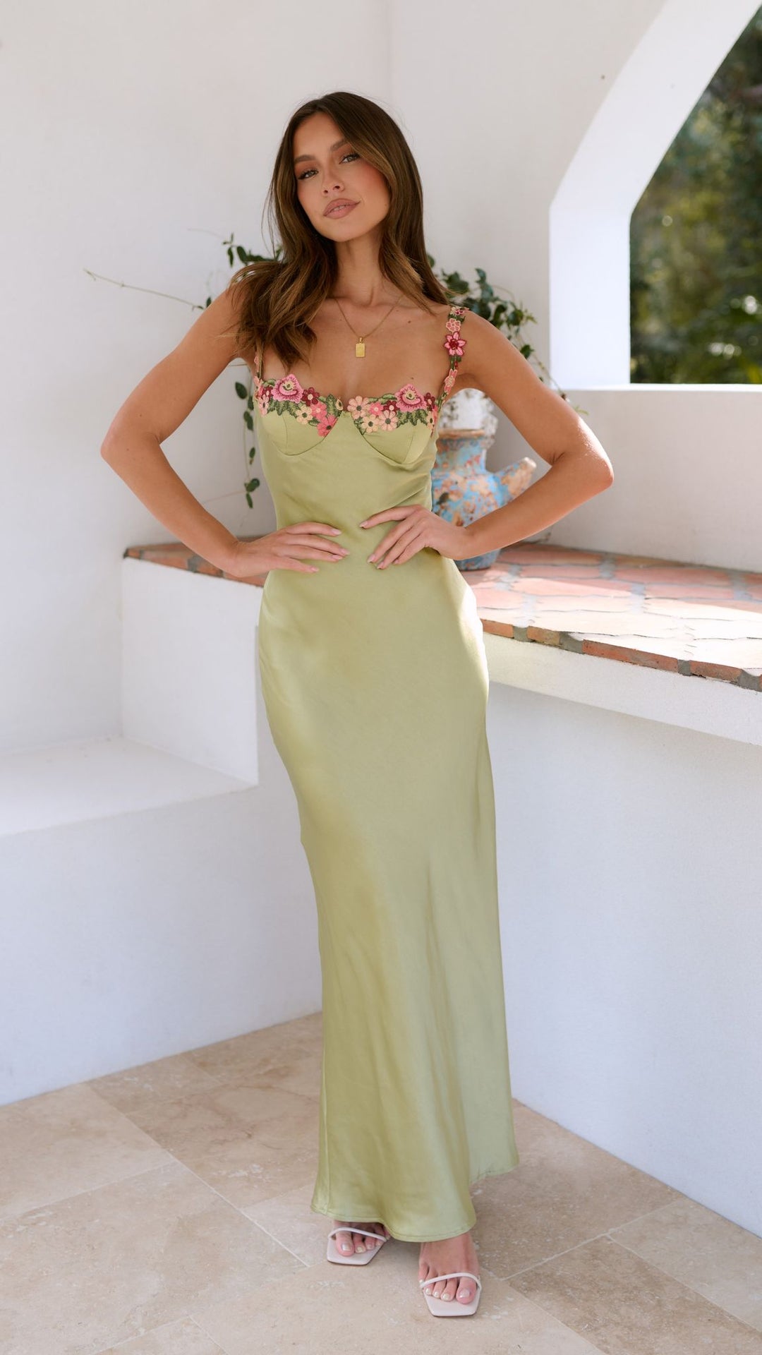 Olivia | Abito Maxi Elegante