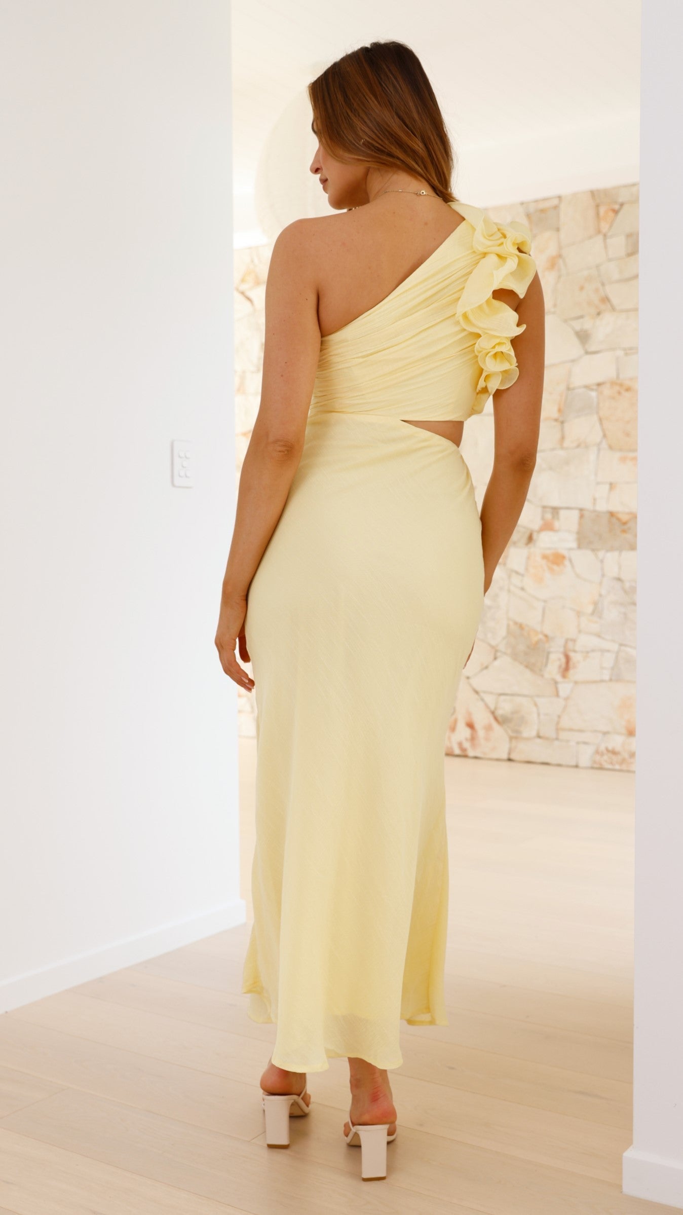 Blaire | Abito Maxi Cutout a Spalla Unica