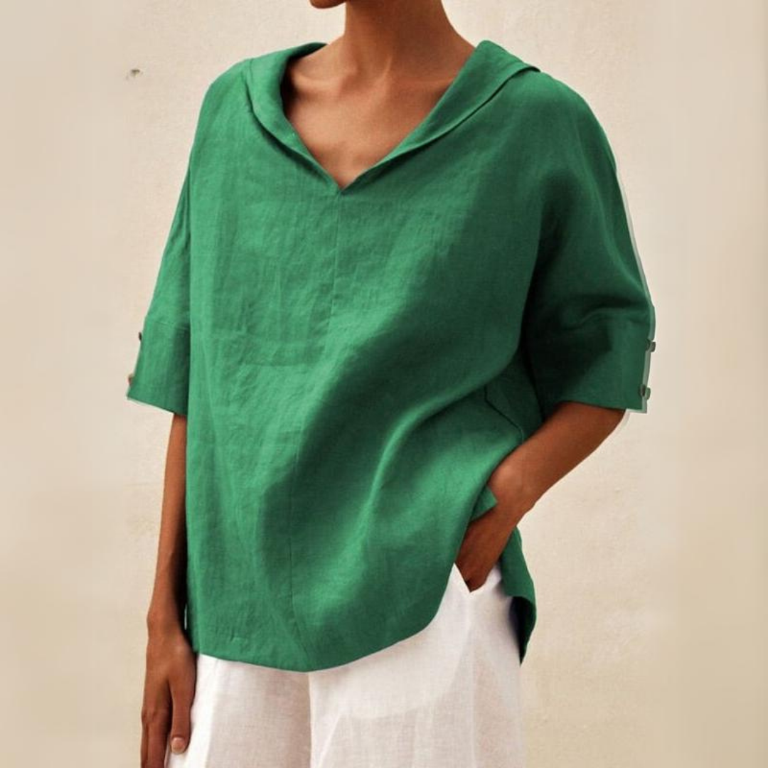 Sofia™ | Oriane - Blusa Casual e Leggera