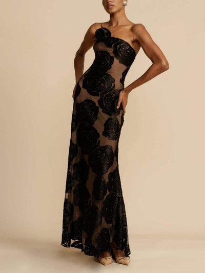 Alice - Abito Maxi con Fiori