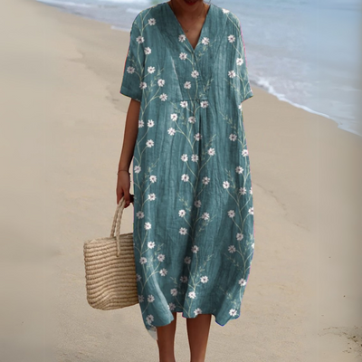 Audrey - Abito Floreale Elegante