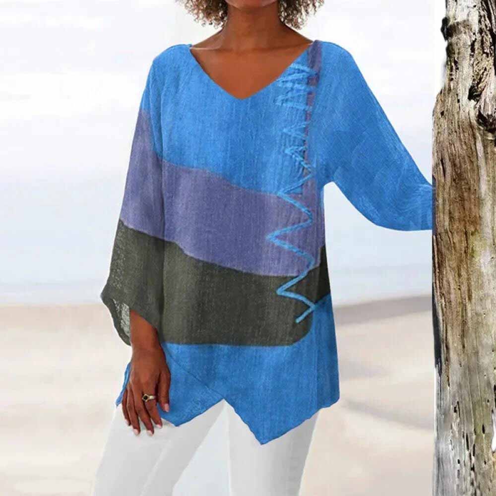 Sofia™ | Élise™ | Camicia Elegante Tricolore