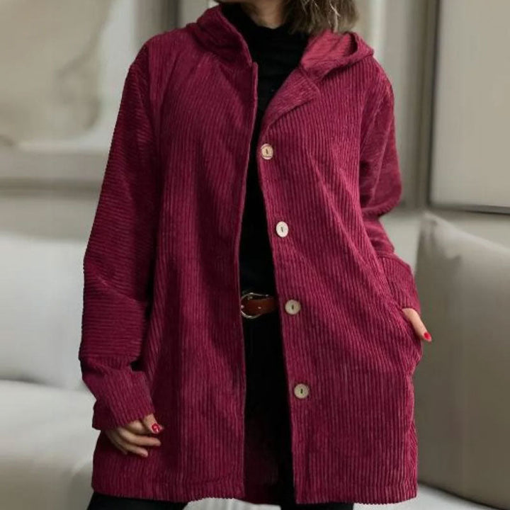 Lucia | Cappotto Leggero in Velluto