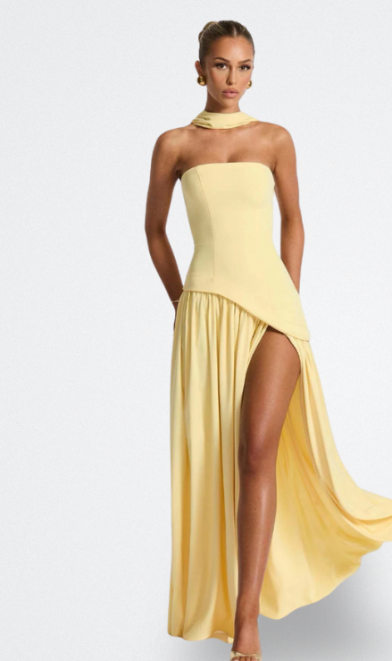 Aria | Abito Lungo Senza Spalline