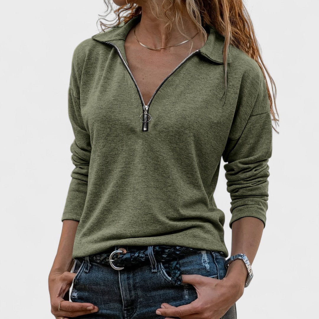 Madonna - Camicetta elegante a maniche lunghe