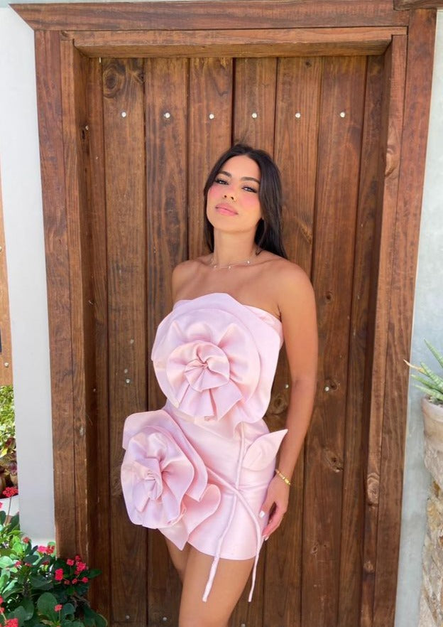 Alana | Abito Mini a Fiori