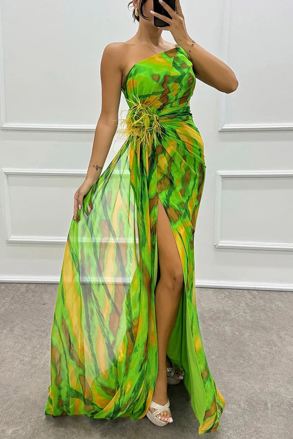 Noemi | Vestito Maxi Vibrante