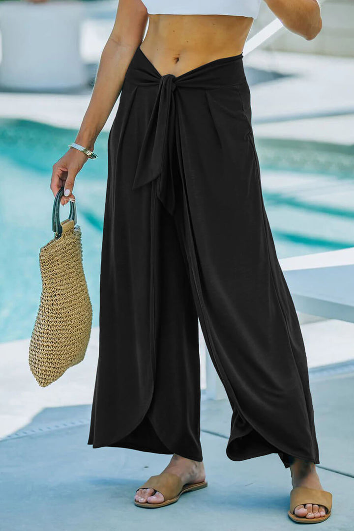 Sofia™ | Pantaloni Grenada in misto modal con fiocco davanti