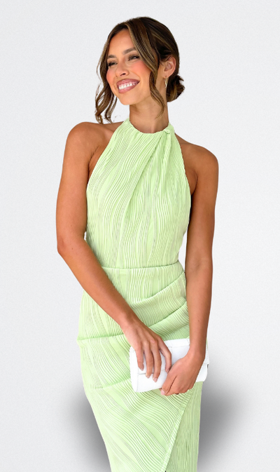 Ceila | Vestito Midi Plissettato