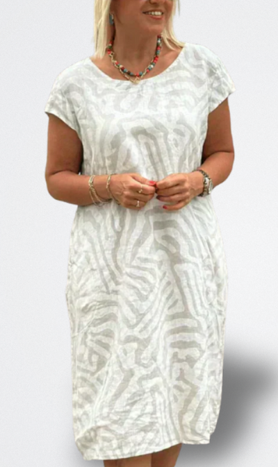 Amaris Vestito Bohemio con Fiori